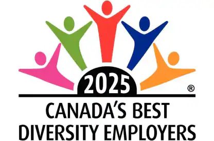 Canada's Best Diversity Employers 2025 award logo