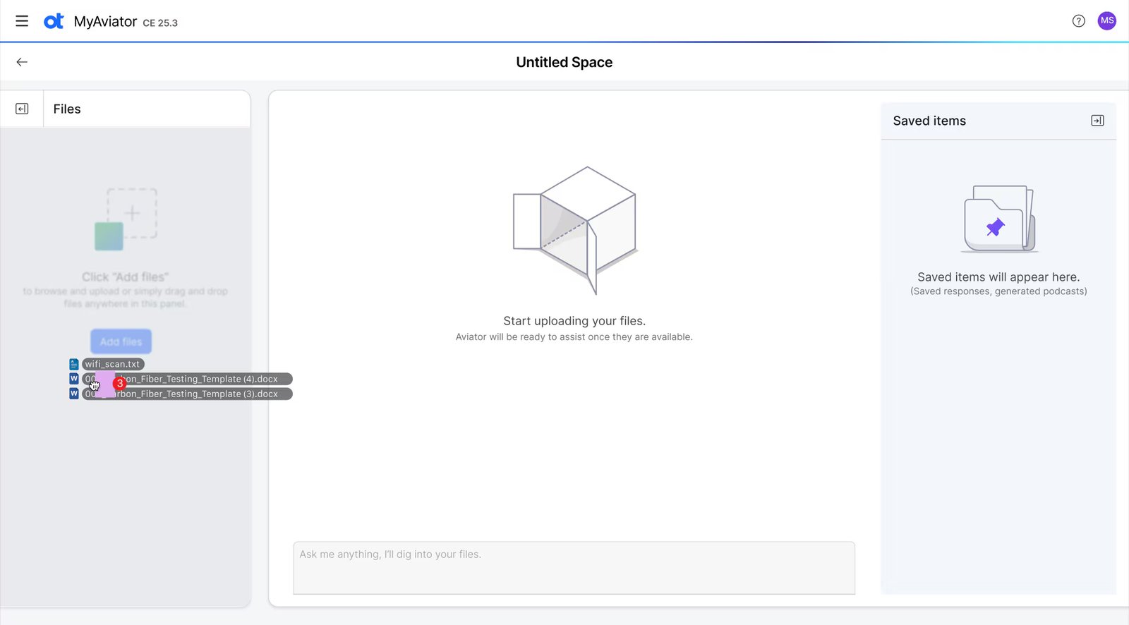 MyAviator UI Content